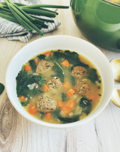 Meatball & Vegetable Soup